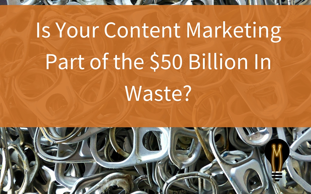 wastage in content marketing